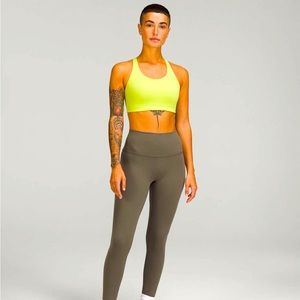 lululemon wunder train carob brown leggings